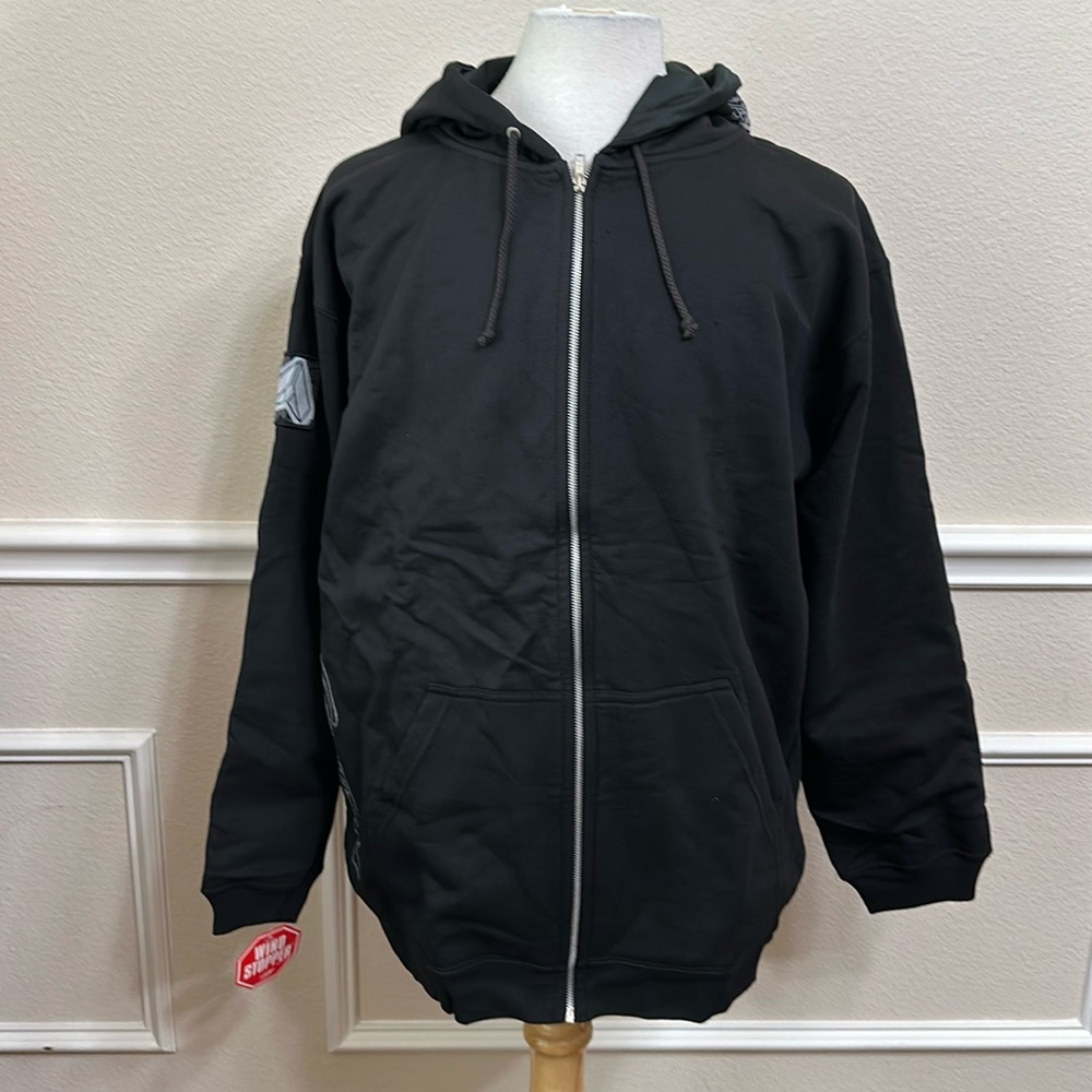 Section WIND STOPPER HOODIE - Black